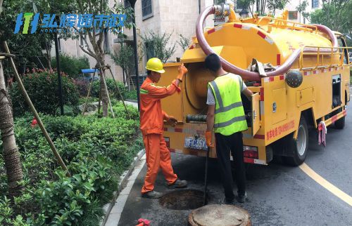 南京六合区龙袍镇雨污管道清淤疏通